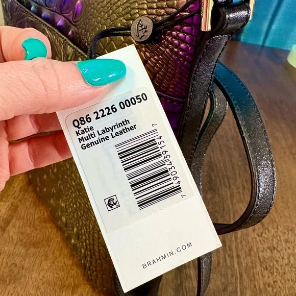 Brahmin NWT Katie - Multi Labyrinth - EXTREMELY RARE & HTF - Picture 14 of 16